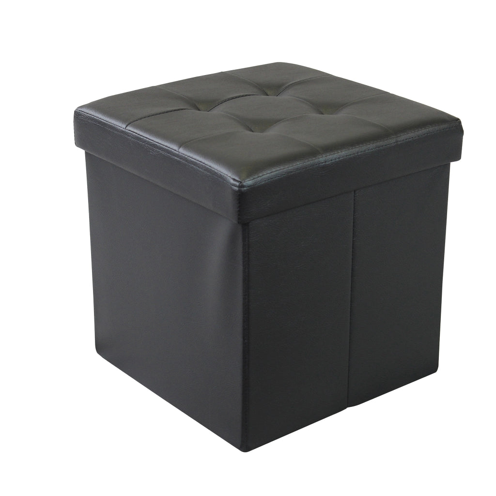 Pouf contenitore in similpelle - MADDOX