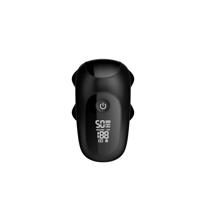 Rasoio elettrico rotante ricaricabile IPX7, 5 testine flottanti e display LED, autonomia 90 min per rasatura testa e barba - Sogo