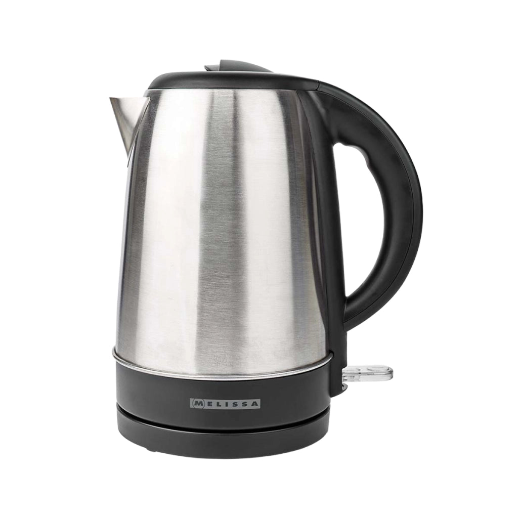 Bollitore 1,7 L 2200W in Acciaio Inossidabile con Strix e Riscaldamento Nascosto Nero / Argento MELISSA