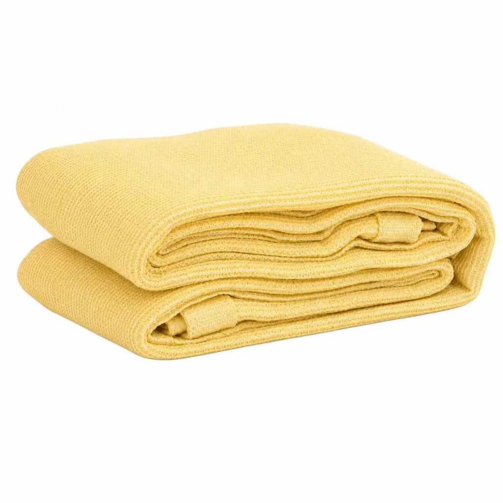 Tappeto da Tenda Beige 400x800 cm HDPE 310775