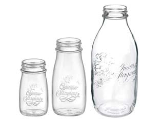 BOTTIGLIA VETRO QUATTRO STAGIONI- - ø mm.56 ml.400 - 12 pezzi BORMIOLI