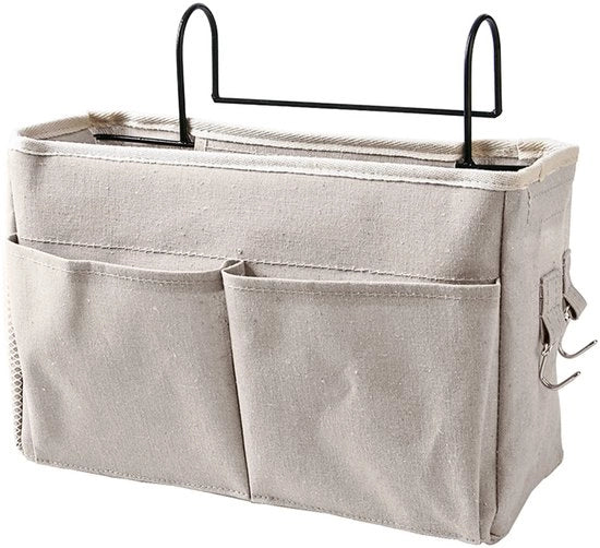 Cassettiere da parete con design organizzato - Contenitore da appendere per la notte - Organizzatore - Cassettino - Tessuto di cotone - Massima capacità di stoccaggio - Sacchetto di conservazione