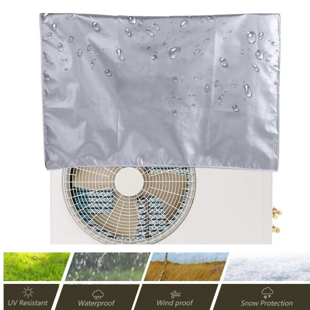 Telo protezione condizionatore copertina unità esterna climatizzatore universale *** dimensioni 700x550x250 cm, conf...