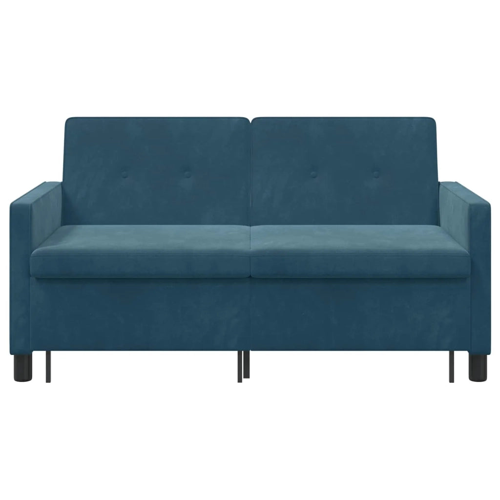 Divano letto Blu Tessuto