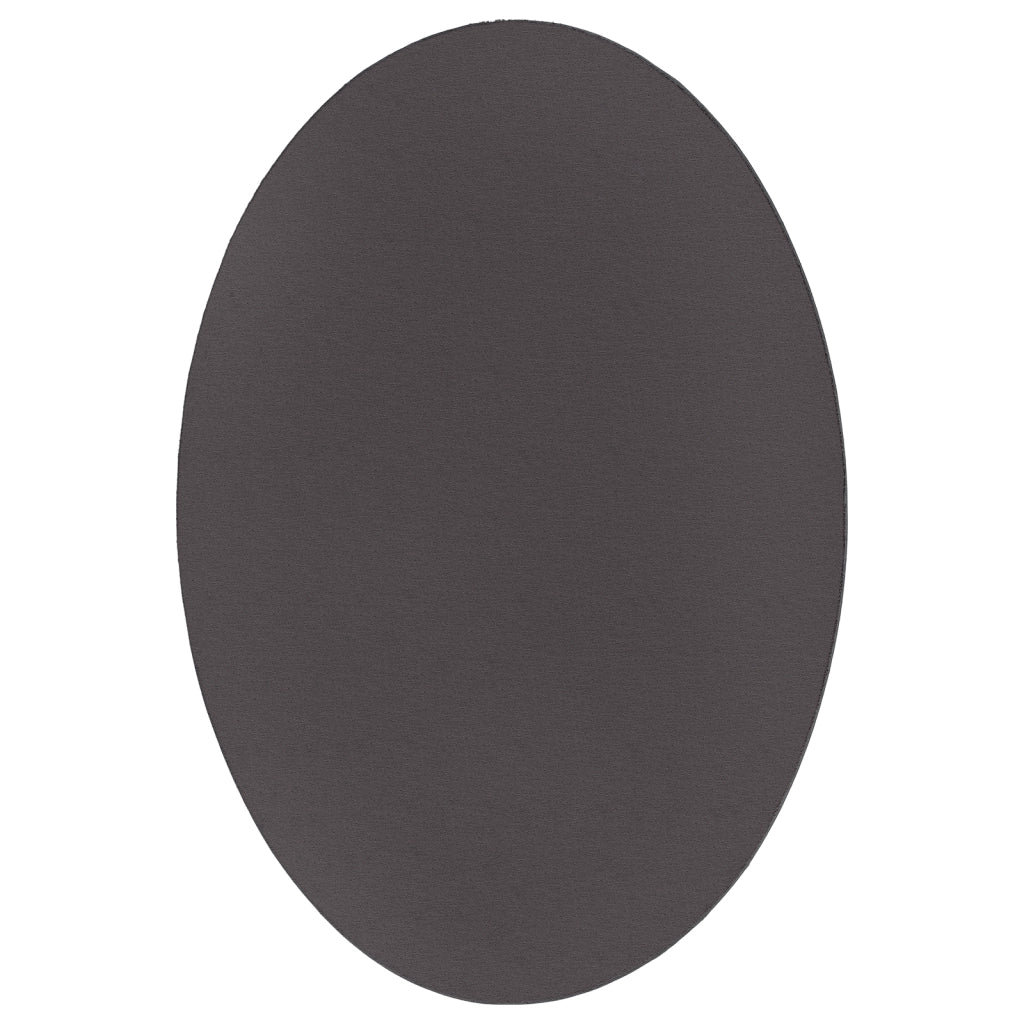 Tappeto "HUARTE" Antracite 140x200 cm Ovale