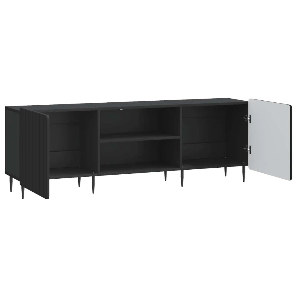Mobile TV Nero 150 x 31 x 52 cm Legno ingegnerizzato 894456