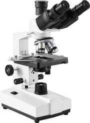 Microscopio Trinoculare - 10X, 25X - Amplificazione 40-5000 - Laboratorio