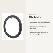 Cintura interna per bicicletta 20x3.0 - Prestazioni di chiusura affidabili - Adatto per ATV/Snowmobile - Sicuro e Duraturo - Materiale in gomma - Comfortevole guida - Tubo di bicicletta