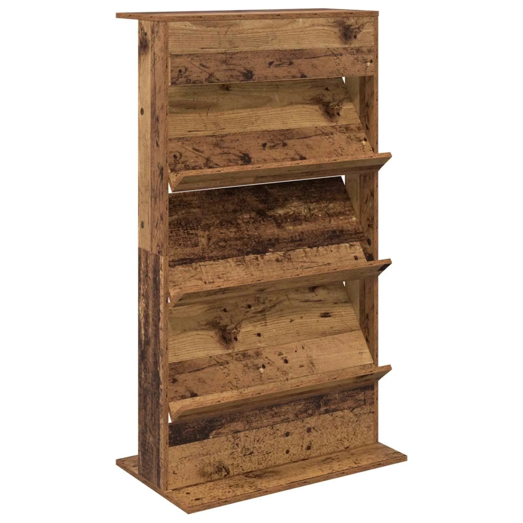 Scaffale per riviste Legno vecchio 70 x 41 x 126 cm CFW3550406