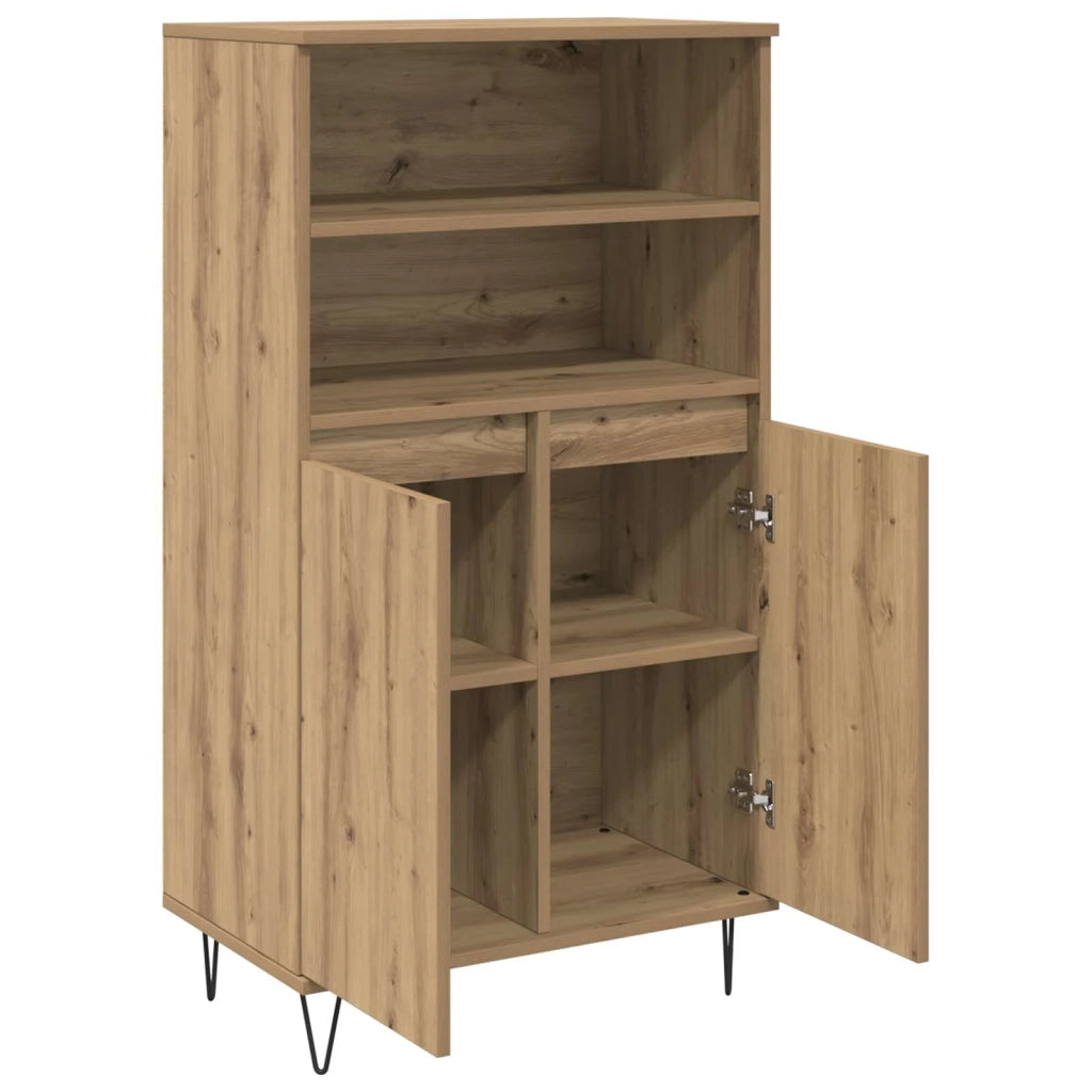 Credenza Marrone 60 x 36 x 110 cm Legno multistrato 879620