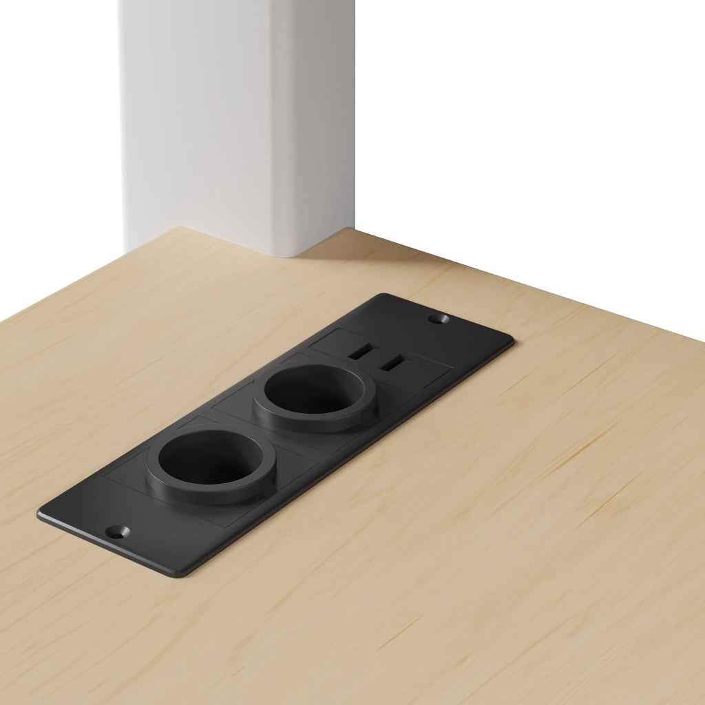 Letto a Soppalco Singolo 140x200 cm; con Scrivania; Libreria; LED; USB; Bianco