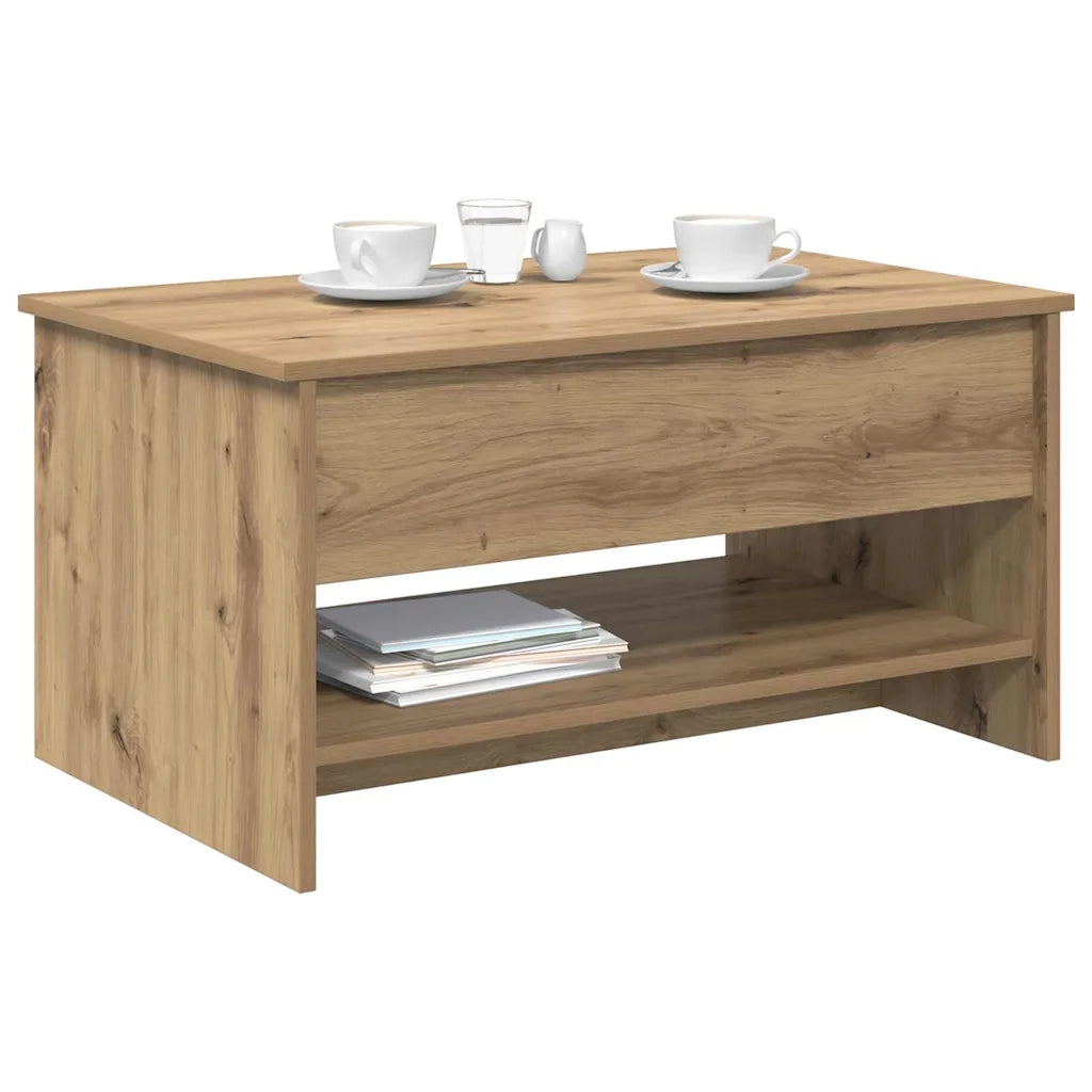 Tavolino da salotto Rovere artigianale 80 x 50,5 x 41,5 cm 880714