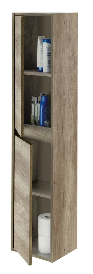 kit colonna bagno dakota 2ante cm 30x26x140h rovere nordik cod:ferx.94612