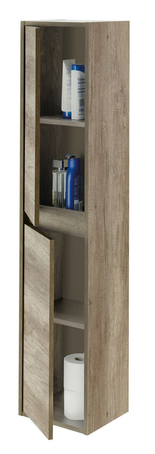 kit colonna bagno dakota 2ante cm 30x26x140h rovere nordik cod:ferx.94612