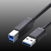 Trade Shop - Usb 3.0 Am - Bm 3 Metri Cavo Maschio Pc Stampante Videocamera Maxtech Ca-3bm3m -
