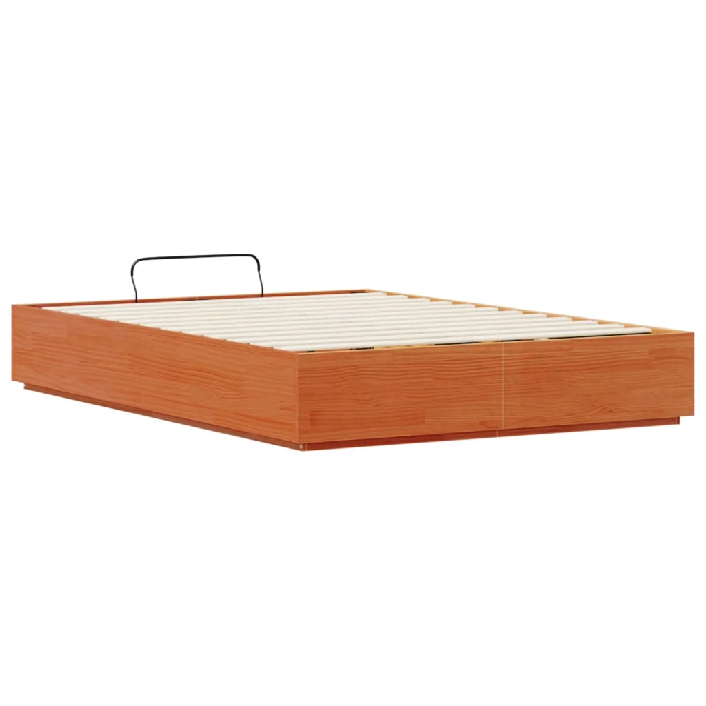 Letto ottomano 160 x 200 cm Legno di pino massiccio