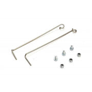 KIT MOLLE SPORTELLO LAVATRICE CARICA DALL ALTO WHIRLPOOL 481209498005 2PZ - Whirlpool Ariston Hotpoint