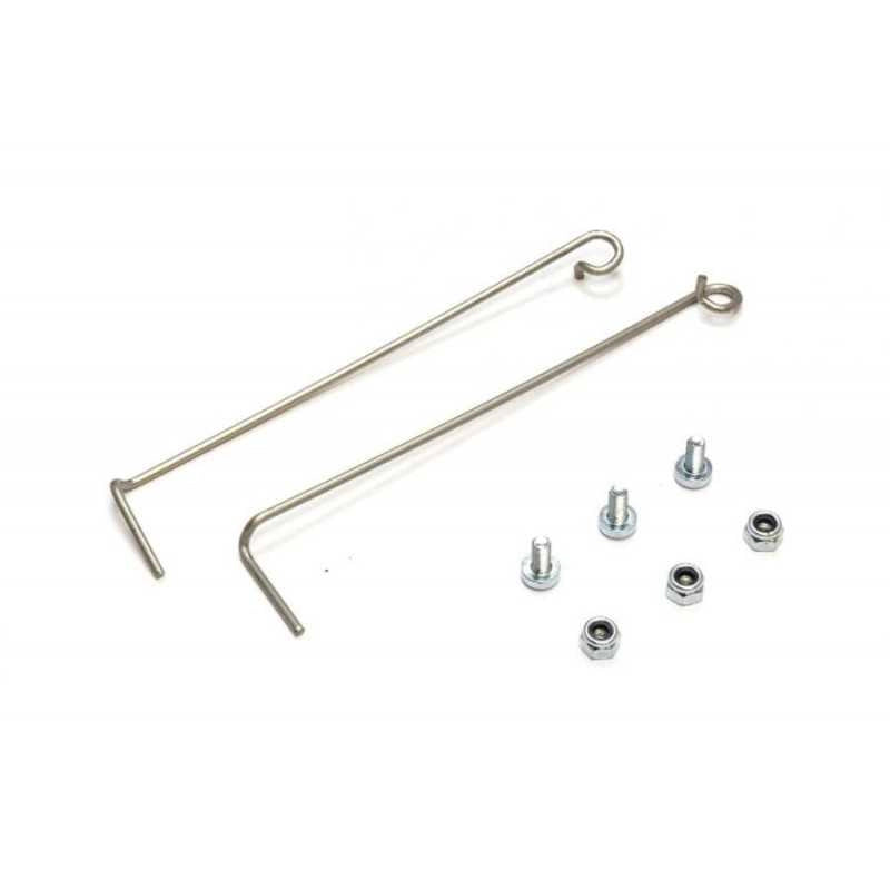 KIT MOLLE SPORTELLO LAVATRICE CARICA DALL ALTO WHIRLPOOL 481209498005 2PZ - Whirlpool Ariston Hotpoint
