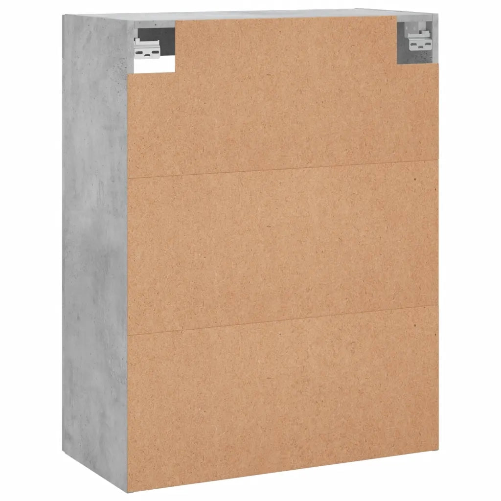 Armadietti a Parete 2 pz Grigio Cemento in Legno Multistrato CFW9461751