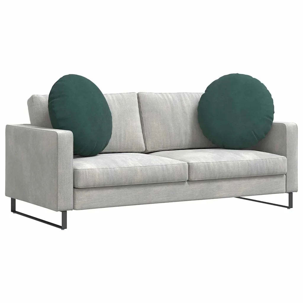 Cuscini per Seduta 2 pz | Cuscini per sedie Verde Scuro ?60 x 21 cm Velluto