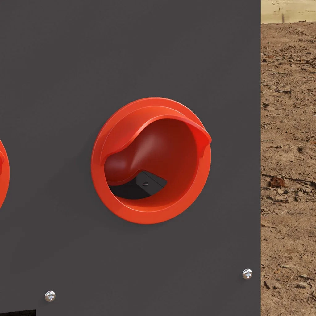 Feeder per pollo 2 pz Nero 60,5 x 29 x 51 cm CFW5992351