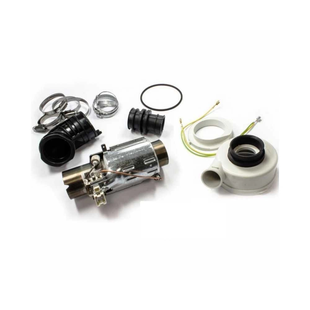 RESISTENZA CHIOCCIOLA KIT motopompa LAVASTOVIGLIE WHIRLPOOL IGNIS 480131000096 - Whirlpool Ariston Hotpoint