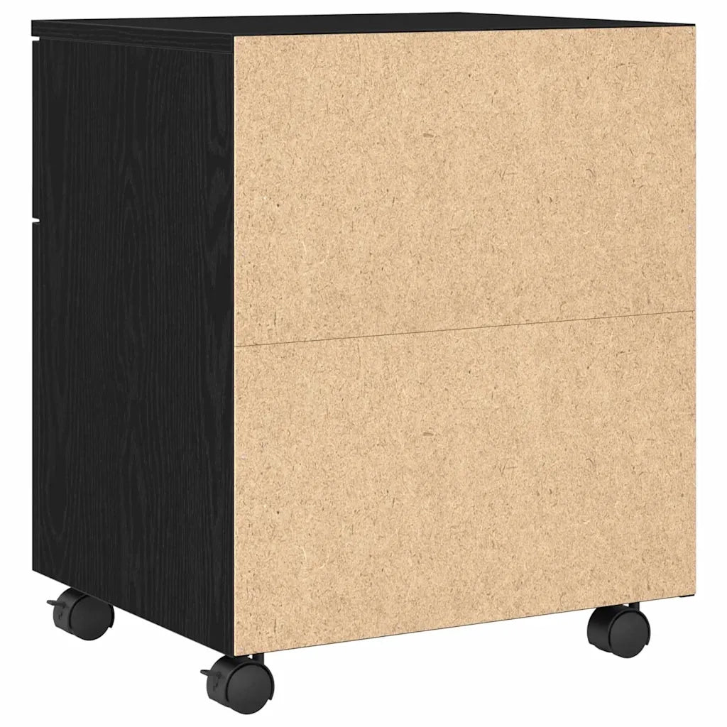 Armadio per File Rovere Nero 45 x 38 x 54 cm Legno multistrato 862771