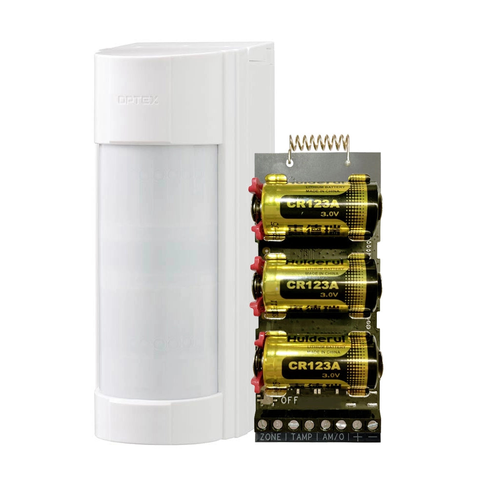 OPTEX DOUBLE PIR + TRASMETTITORE AX PRO PYRONIX AXPRO-VXI-R SORVEGLIANZA NUOVO