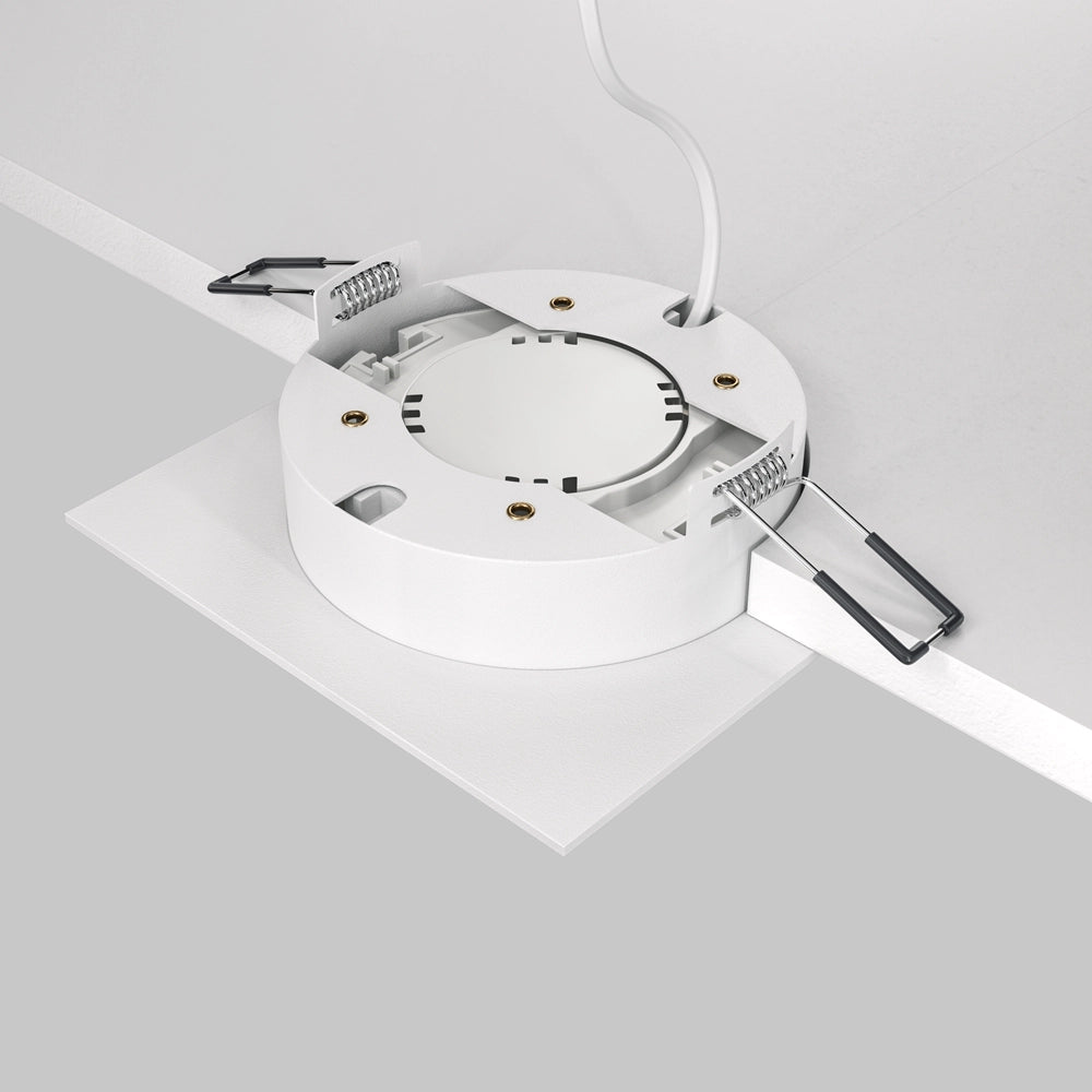 Faretto incasso soffitto Maytoni Hoop quadrato bianco GX53