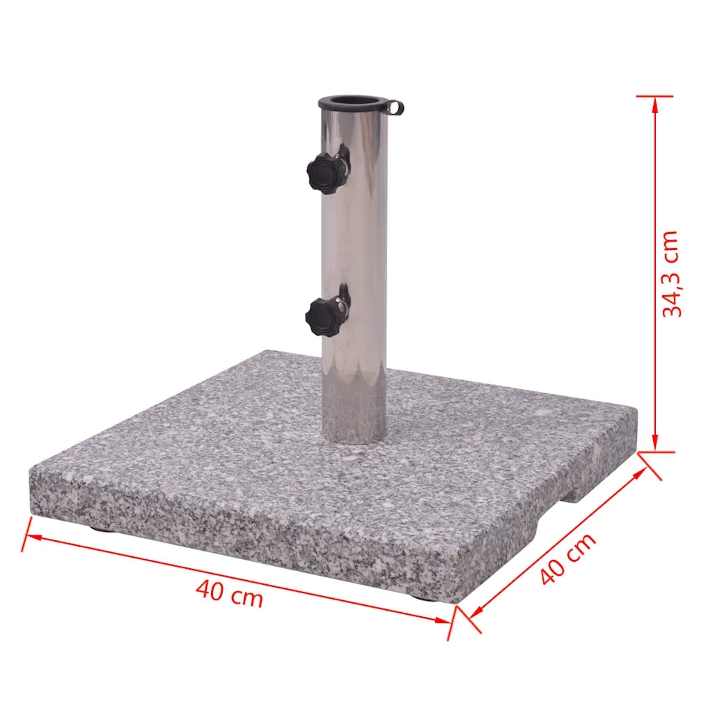 Base per parasole ombrellone in granito 20kg CFW7869992