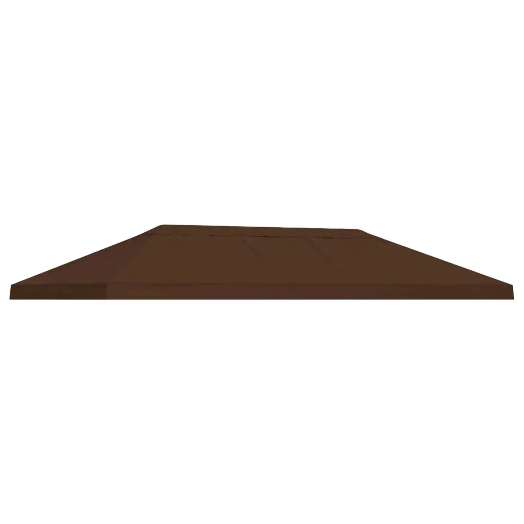 Copertura Tenda Gazebo 6 x 3 m Marrone Poliestere 190 900409