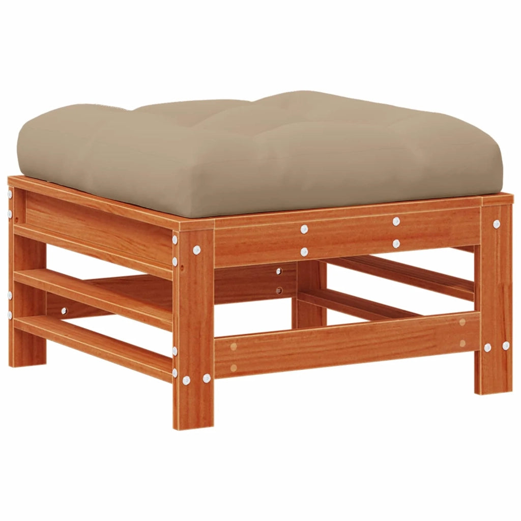 Set Lounge da Giardino 6 pcs Marrone Cerato