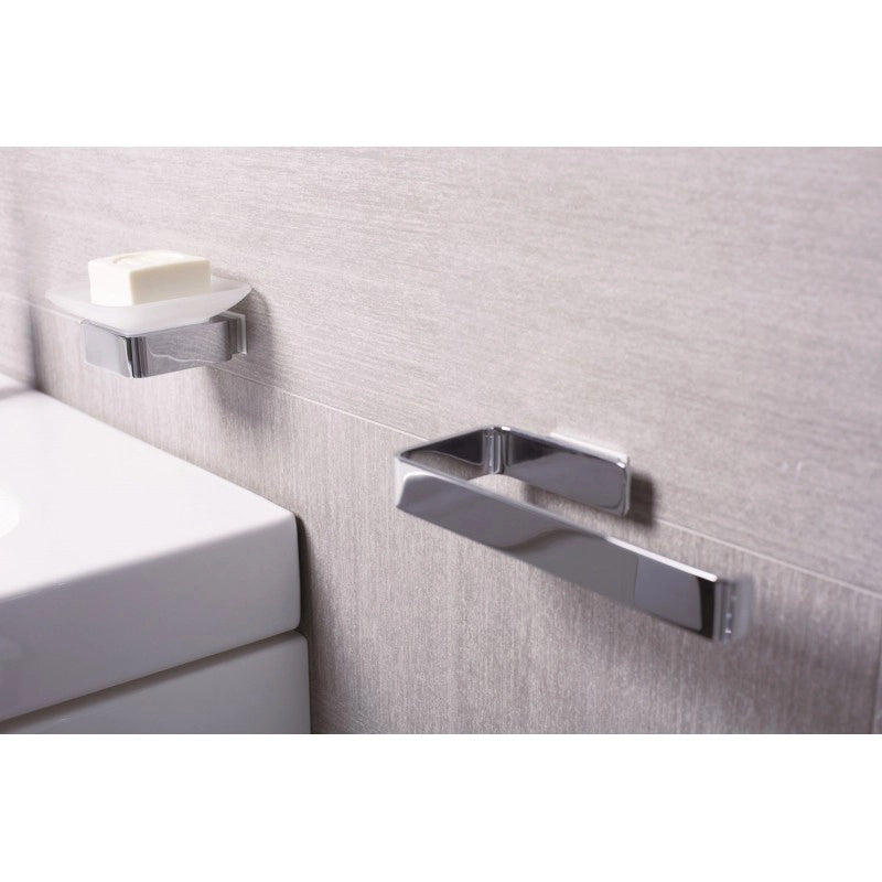 Portasciugamani SOLO in ottone cromato 60 x2,5 x1,3 cm