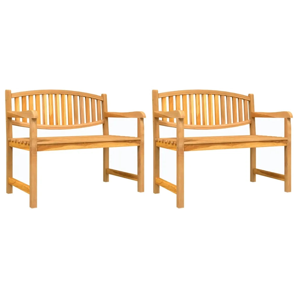 vidaXL Set da Pranzo per Giardino 5 pz in Legno Massello di Teak