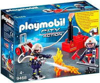Playmobil Squadra dei Vigili del Fuoco con pompa d