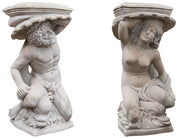 Biscottini Vecchie statue raffiguranti i dei del mare Molto solide robuste Offerta