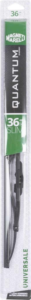 Magneti Marelli Spazzola tergicristallo auto Slim 36cm - 14" parabrezza attacco universale