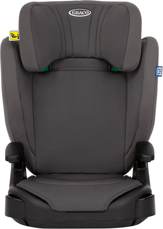 Sedia per bambini auto - Sedile per bambini da 3 anni - Alzabranco - Nero - Vestibilità