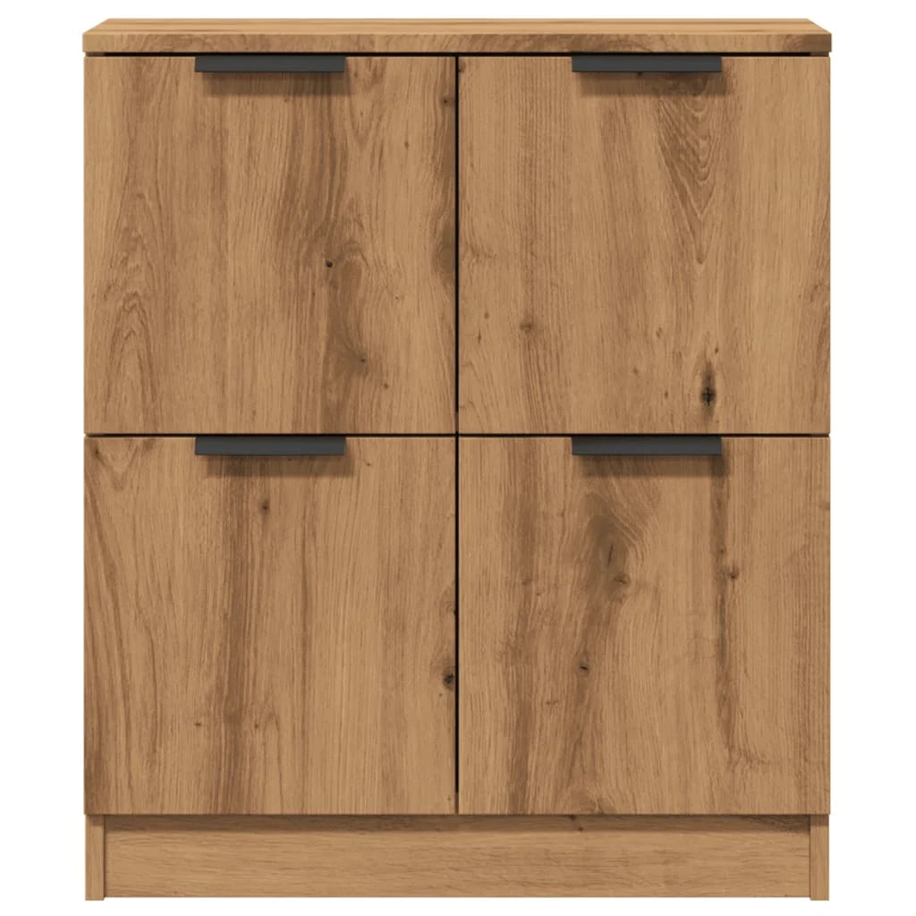 Buffet credenza cassettiera mobiletto mobile contenitore organizer per cucina soggiorno salotto fatto a mano 60 x 30 x 70 cm legno ingegnerizzato marrone 02_0030811