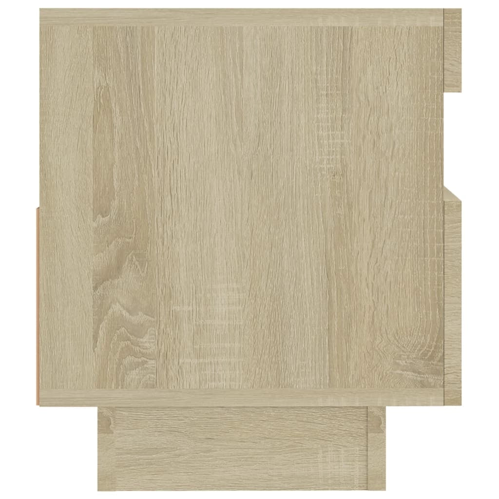 Mobile TV multimediale mensola TV credenza mobile TV per sala da pranzo soggiorno camera da letto con luci LED rovere Sonoma 80 x 35 x 40 cm marrone 02_0026790