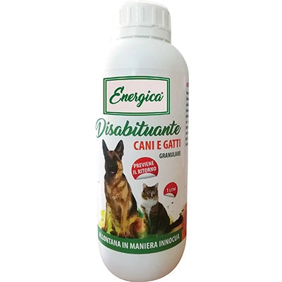 DISABITUANTE CANI E GATTI GRANULARE ENERGICA - LT 1- 6 pezzi