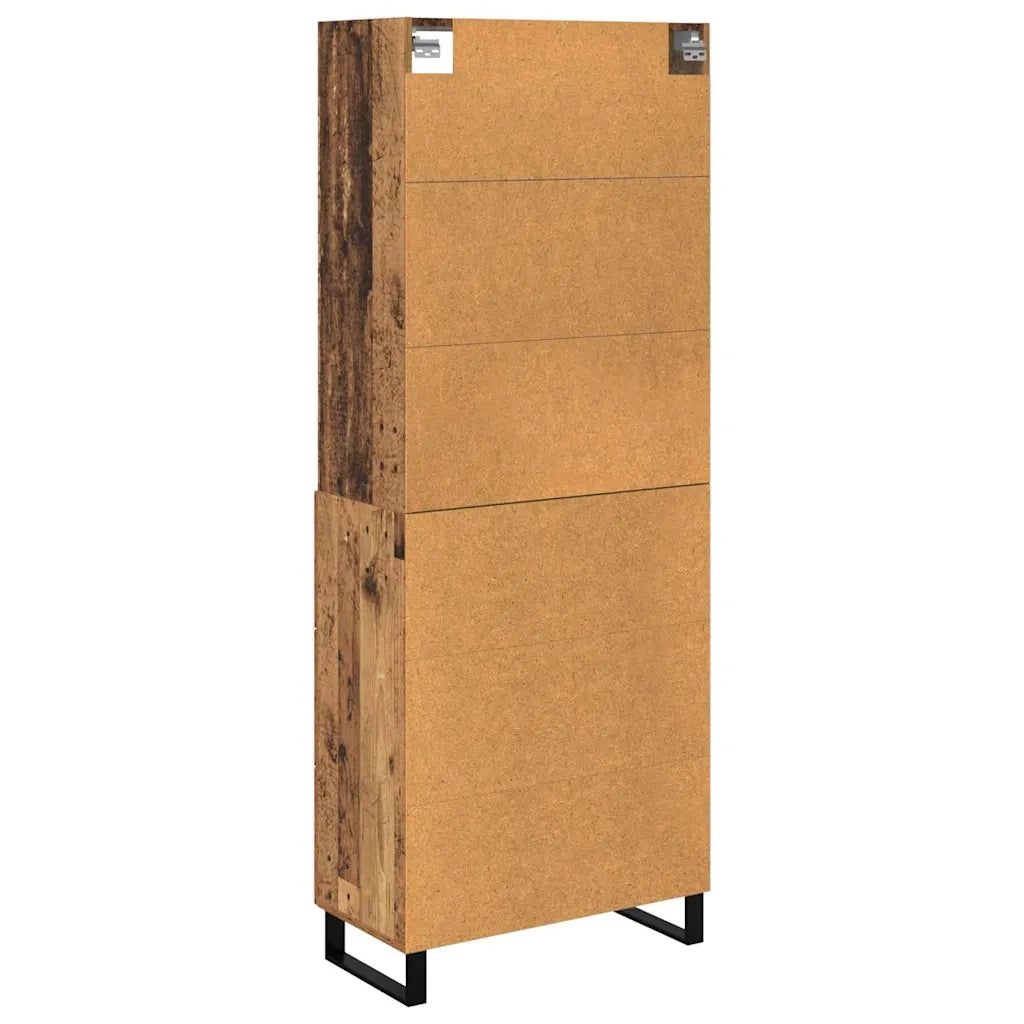 Credenza con cassetto 2 pcs Legno vecchio Legno multistrato 3415624