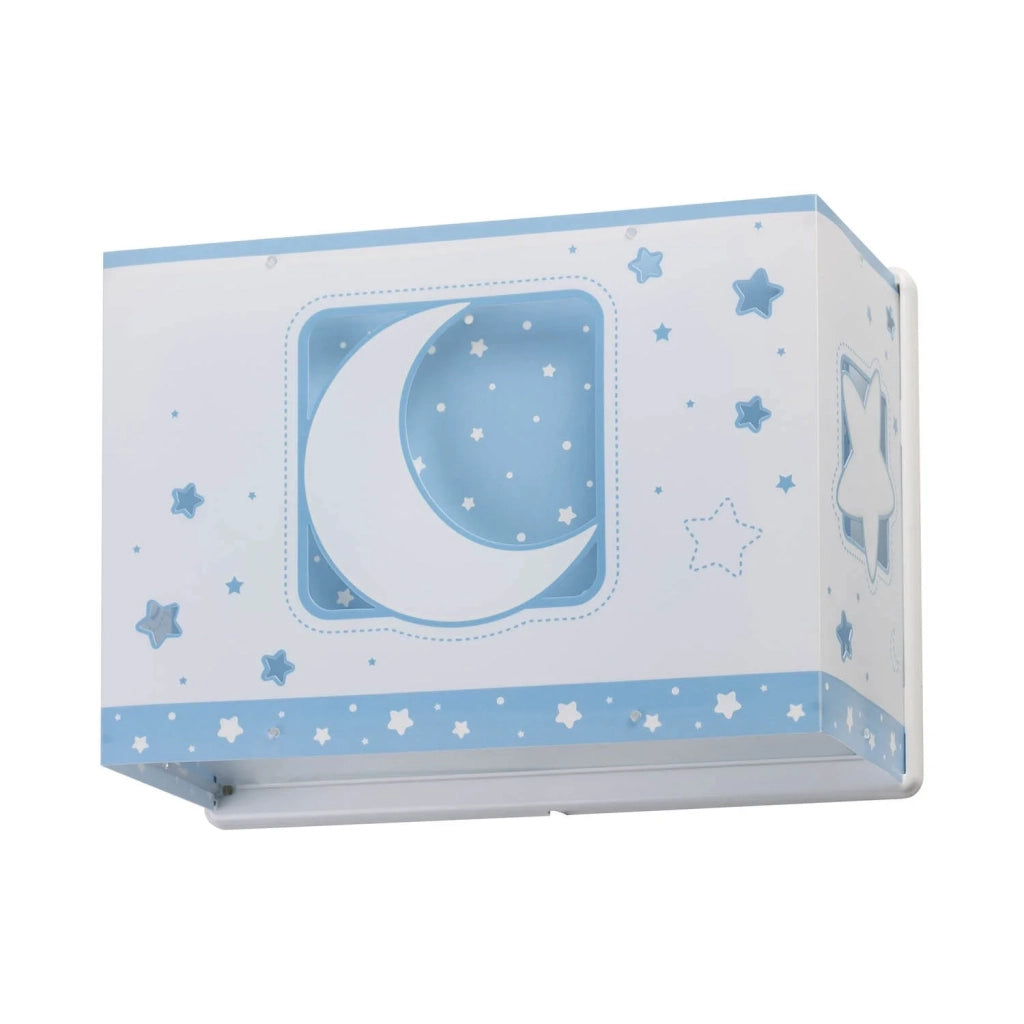 LÚZETE - LAMPADA DA PARETE LUNA BLU