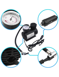 Mini Compressore Portatile 12V 250 PSI per Auto Camper
