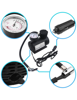 Mini Compressore Portatile 12V 250 PSI per Auto Camper
