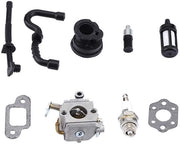 Accessori per carburatore - Kit di pulizia e sincronizzazione per carburatore - Set di regolazione per carburatore - Incluso filtro/sponda/buccia di spillo - Carburatore accessori