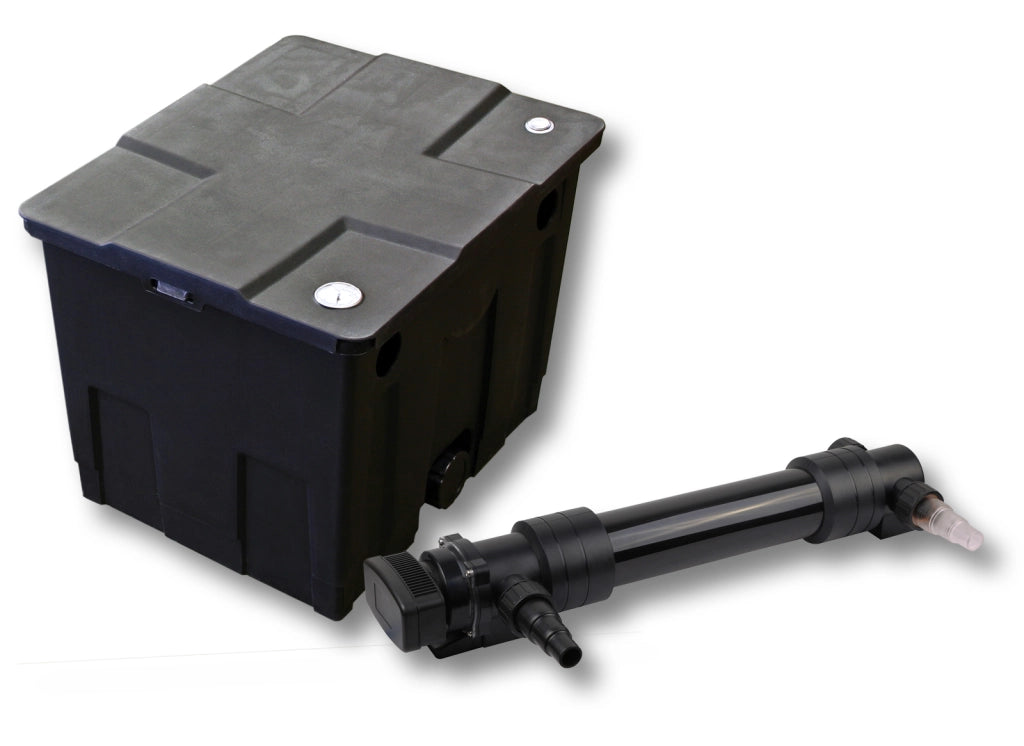 Set Filtro a 1 camera per laghetto da 12000l Chiarificatore UVC da 36W 6ª serie