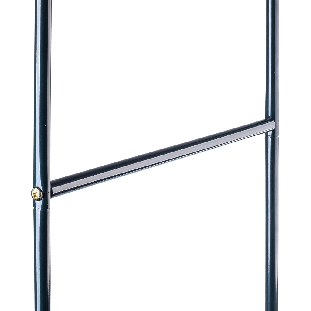 Pergola da giardino in metallo KADAX, arco di supporto per fiori, rose e piante rampicanti, alta 255 cm.