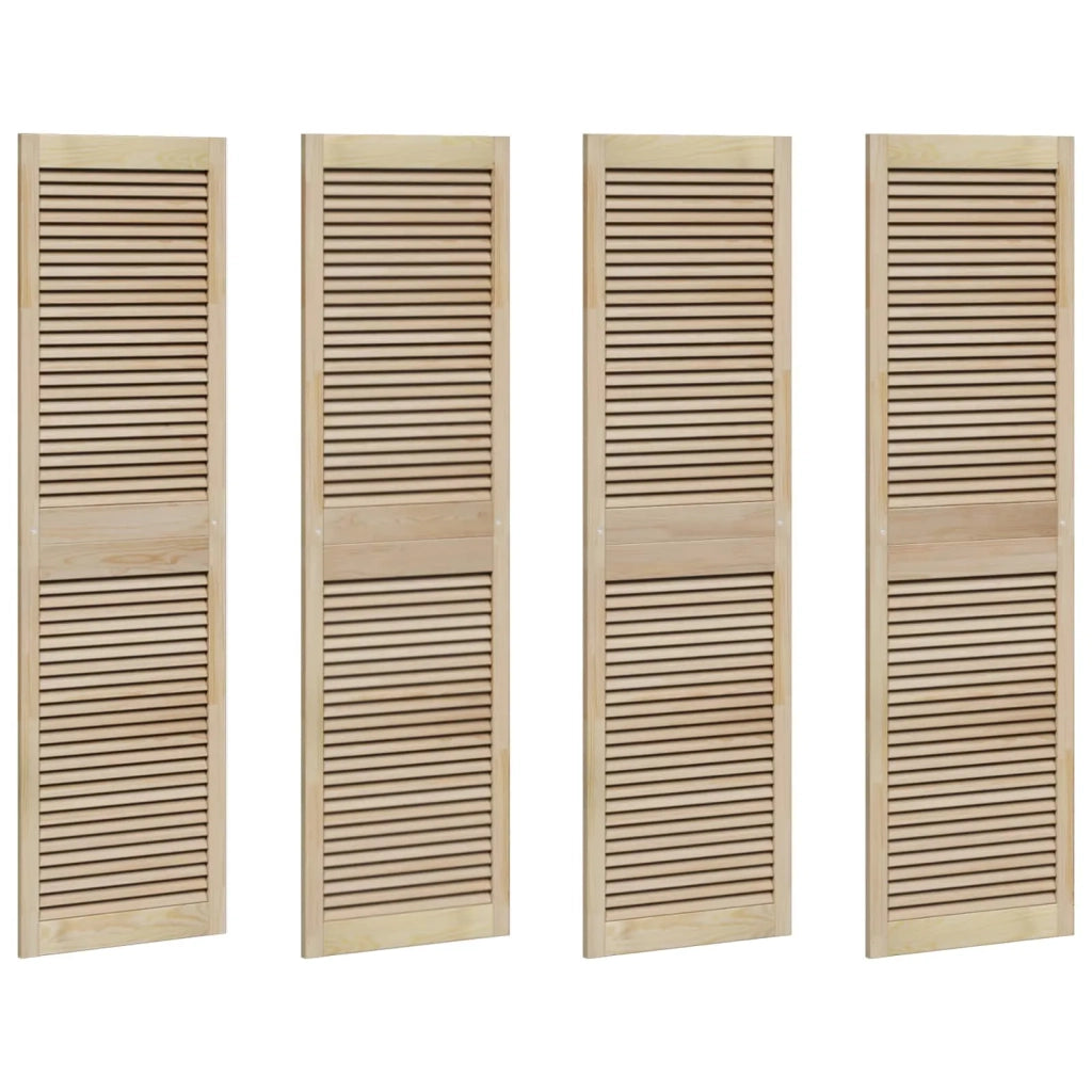 Porta per Armadio con porta 4 pcs Naturale 170 x 2,1 x 49,5 cm