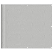 Schermo da balcone | Paravento Balcone Grigio chiaro 90x300cm 100% Poliestere Oxford
